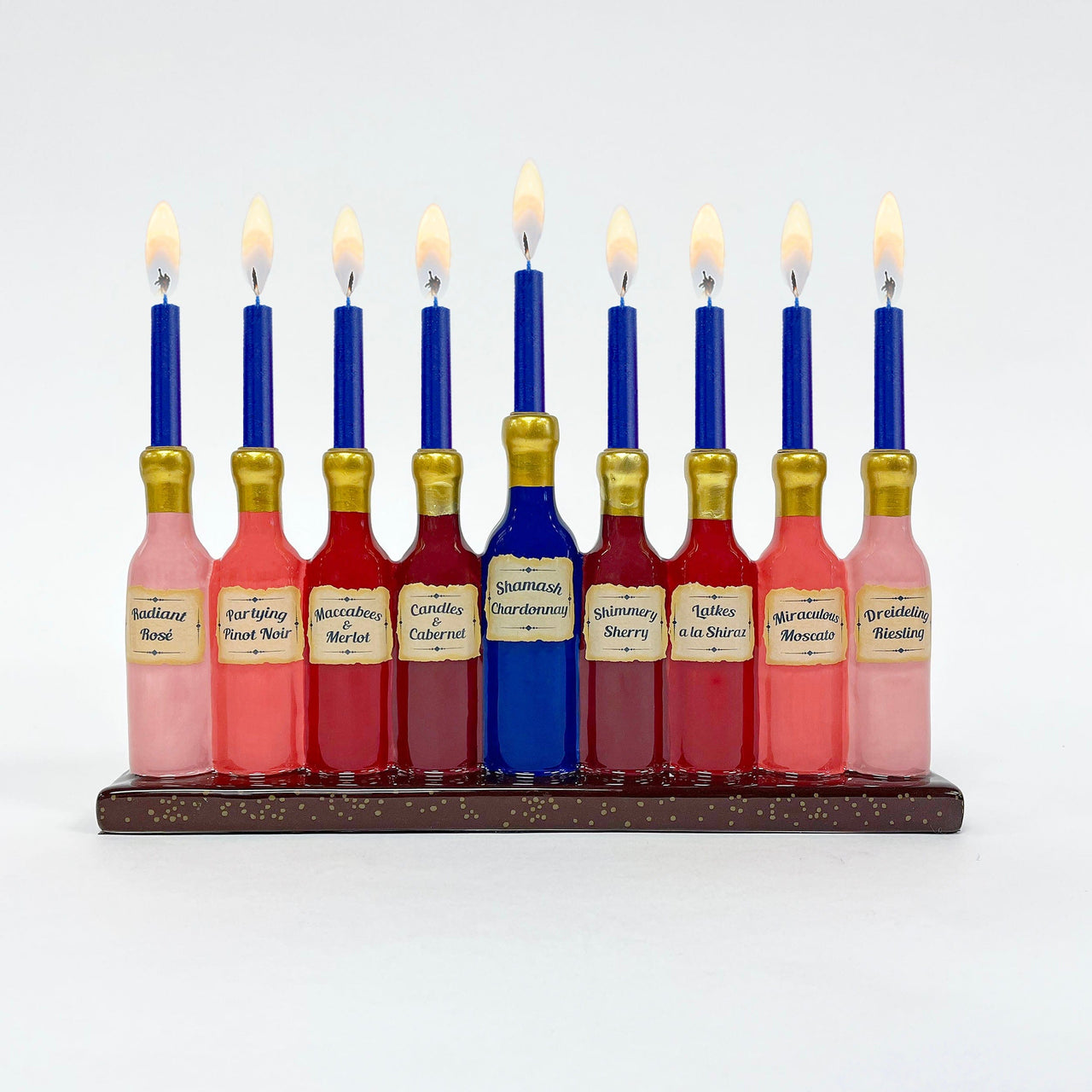 Rite Lite Menorahs Fine Wines Ceramic Menorah