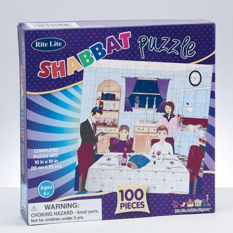 Rite Lite - 100 Piece Shabbat Jigsaw Puzzle - Ages 6+ - ModernTribe