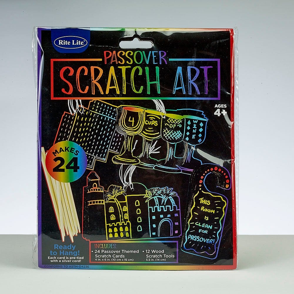 Rite Lite Toys Passover Scratch Paper Kit