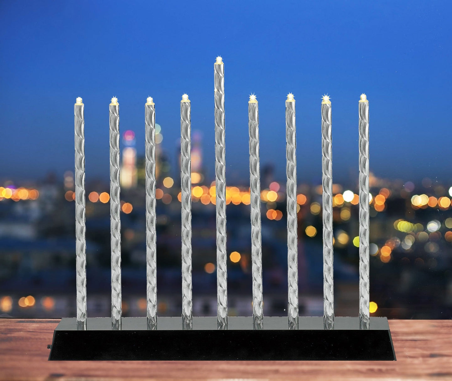 Rite Lite Menorahs Diamond Cut Electric Menorah