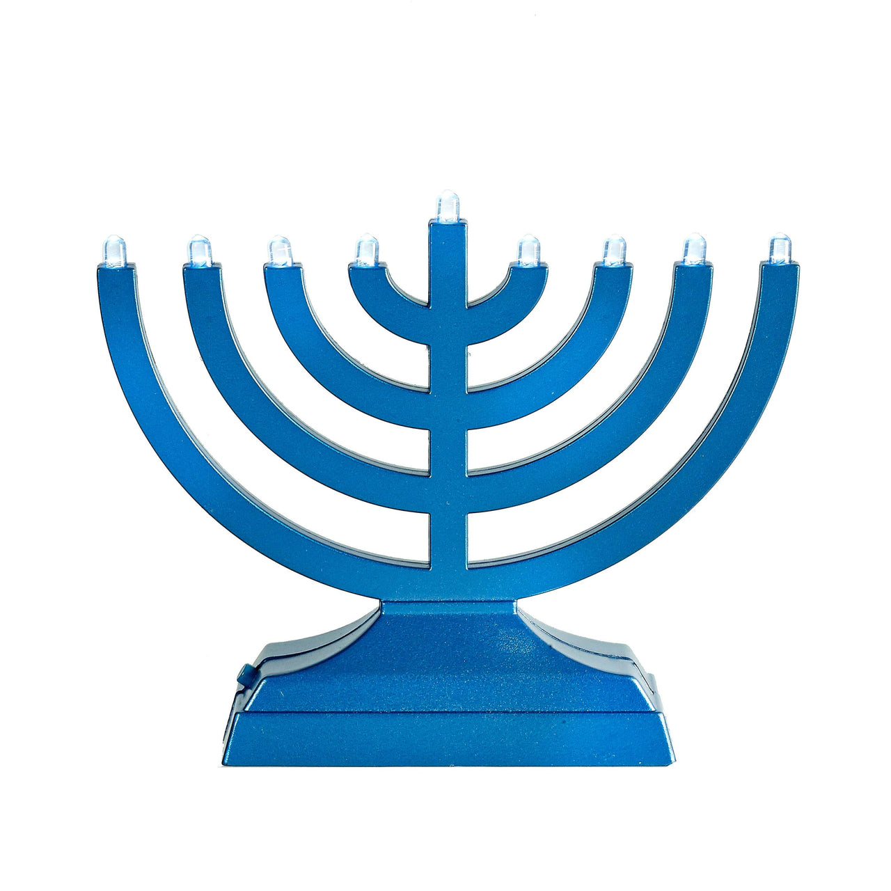 Rite Lite - Rambam Style "Go Menorah"™ - Metallic Blue - ModernTribe