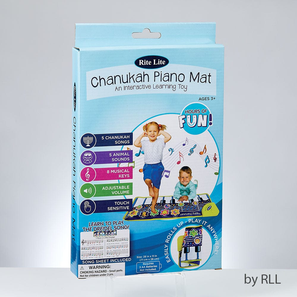 Rite Lite - Chanukah Piano Mat - Sings 5 Chanukah Songs - ModernTribe