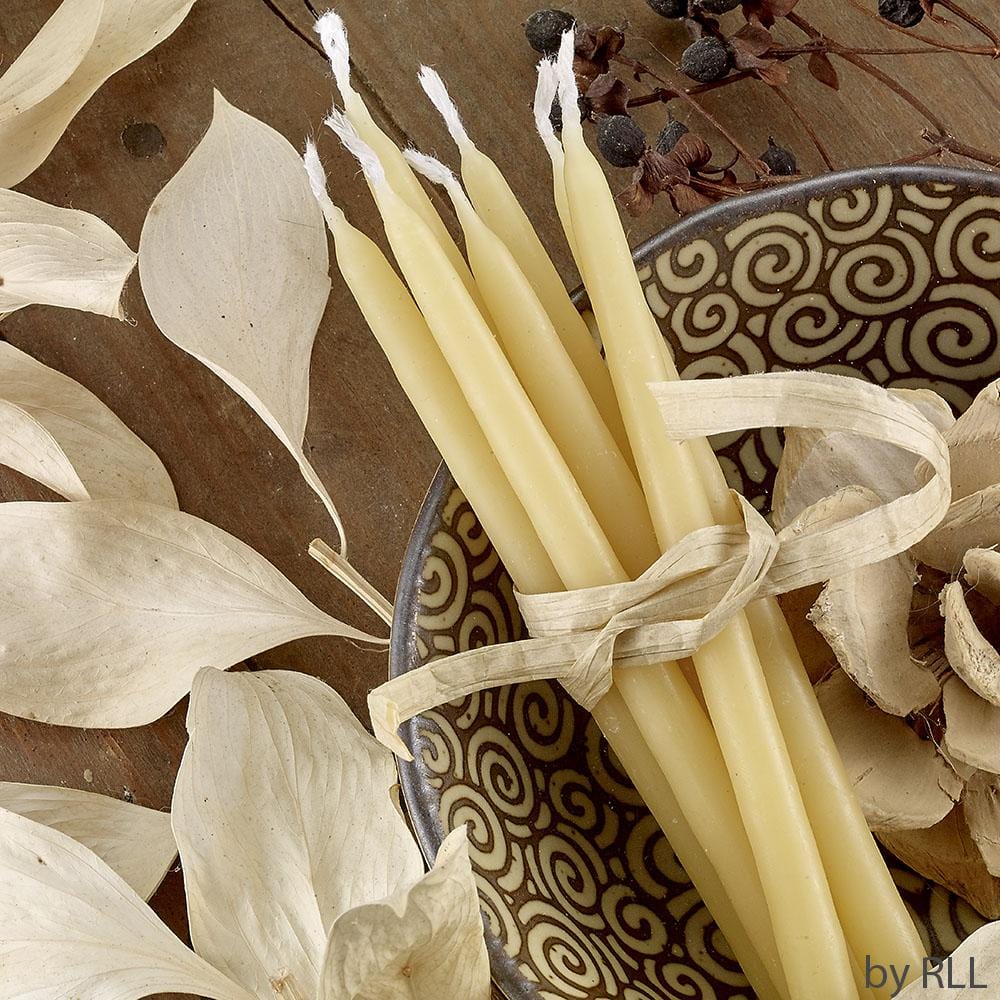 Rite Lite - Natural Hand - Dipped Chanukah Beeswax Candles - ModernTribe