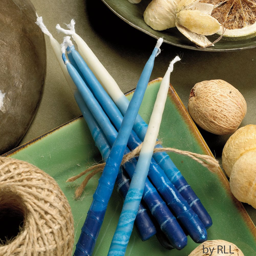 Rite Lite Hanukkah Candles Blue, Light Blue and White Premium Hanukkah Candles