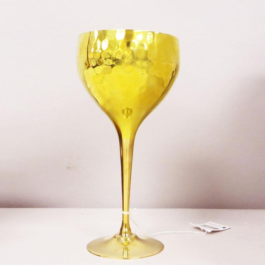 Rite Lite - Large Brass Kiddush Cup - ModernTribe