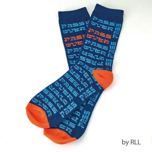 Rite Lite Socks Blue / One Size Passover Adult Crew Socks