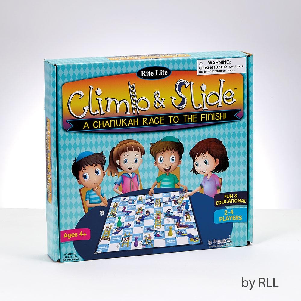 Rite Lite Games Climb and Slide Hanukkah Game