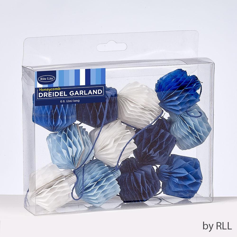Rite Lite - Honeycomb Dreidel Garland - ModernTribe