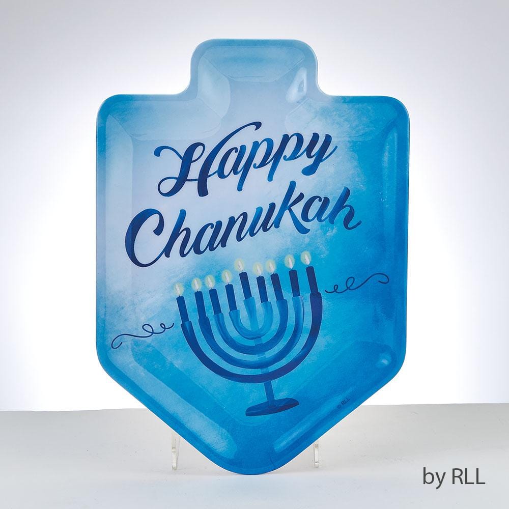 Rite Lite - Dreidel Shaped Melamine Serving Tray - ModernTribe