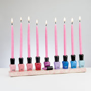 Rite Lite Hanukkah Candles Hanukkah Candles For a Cause - Breast and Ovarian Cancer