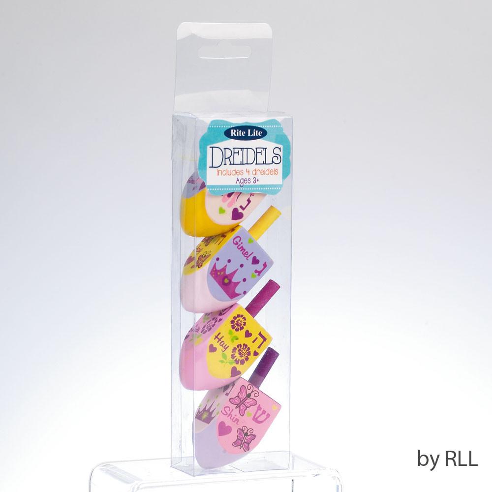 Rite Lite - Princess Dreidels - Set of 4 - ModernTribe