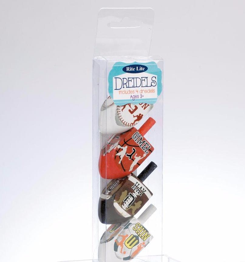Rite Lite - Sports Dreidels - Set of 4 - ModernTribe