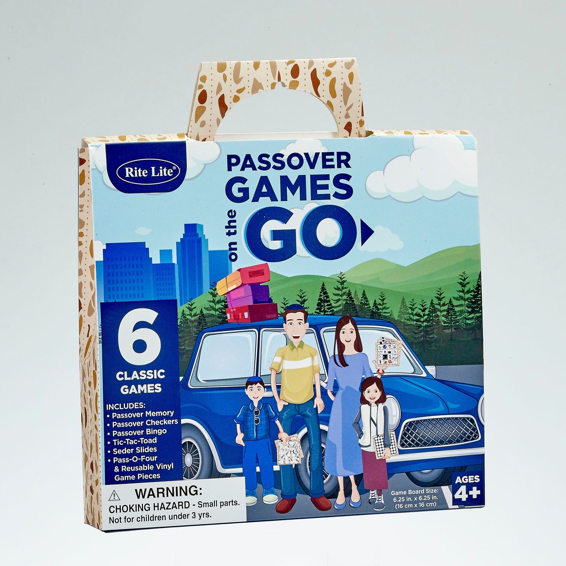 Rite Lite Games Passover Games On The Go - 6 Classic Games