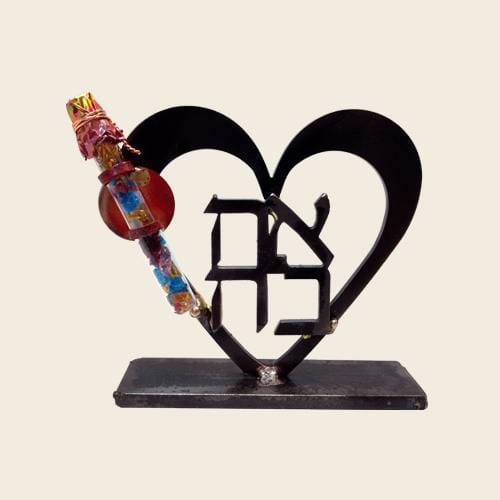 Gary Rosenthal - Laser Ahava Heart Shards Holder by Gary Rosenthal - ModernTribe