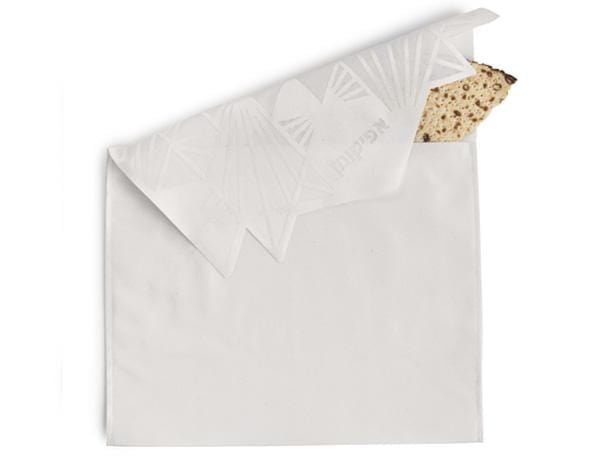 Apeloig Collection - Laser Cut Afikomen Bag - Silver or White - ModernTribe