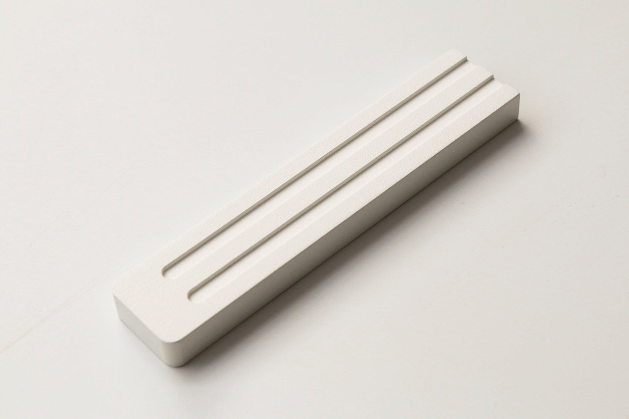 JUDA TLV - White Aluminum Mezuzah Case by JUDA TLV - ModernTribe