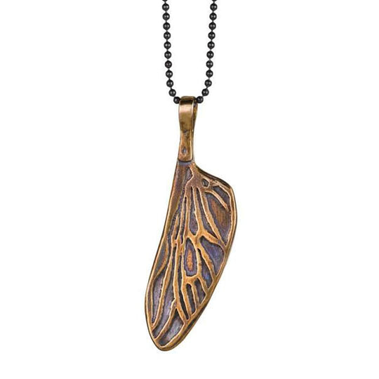 Wing and a Prayer Necklace by Marla Studio - Sterling Silver or Bronze