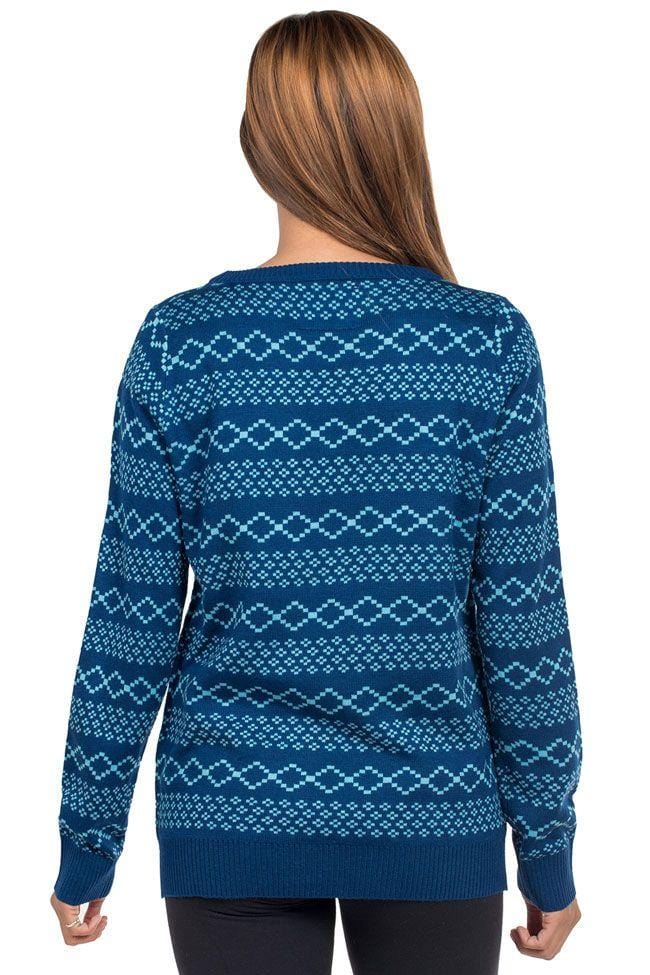 Tipsy Elves - Women's Happy Hanukcat Sweater - by Tipsy Elves - ModernTribe