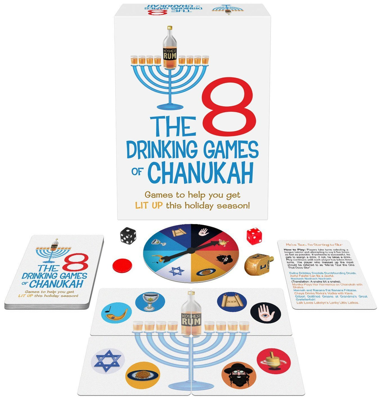 Khepler Games - 8 Drinking Games of Chanukah - ModernTribe