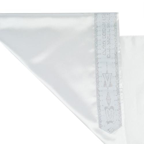 Zion Tallis - White and Pink Paisley Tallis - ModernTribe