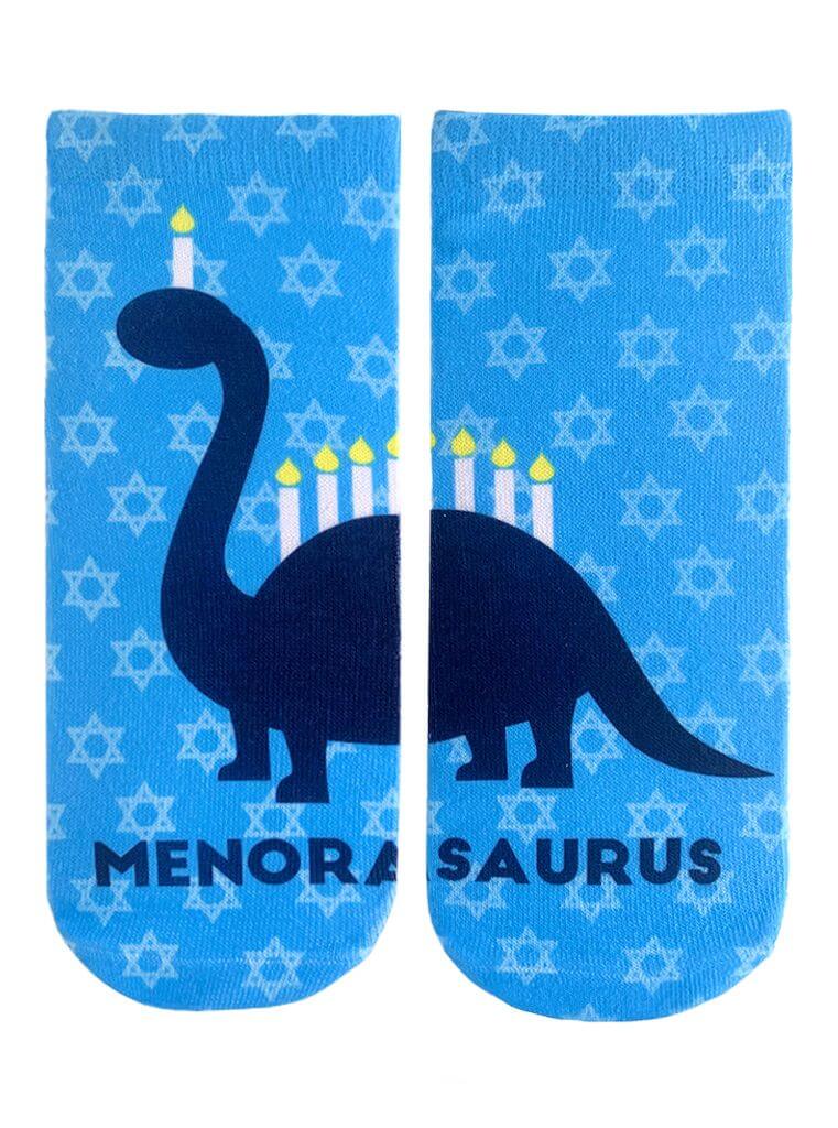Living Royal - Menorasaurus Ankle Socks - ModernTribe