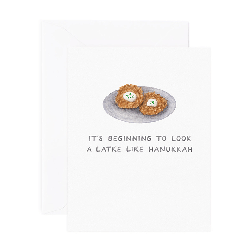 Amy Zhang - Hanukkah Food Variety Cards - Box of 8 - ModernTribe