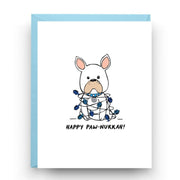 Nicole Marie Paperie Card Happy Paw-Nukkah, Funny Hanukkah Greeting Cards, Box of 6