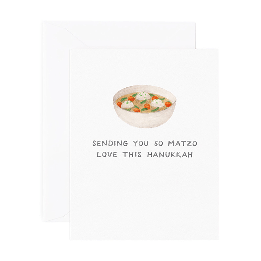 Amy Zhang - Hanukkah Food Variety Cards - Box of 8 - ModernTribe