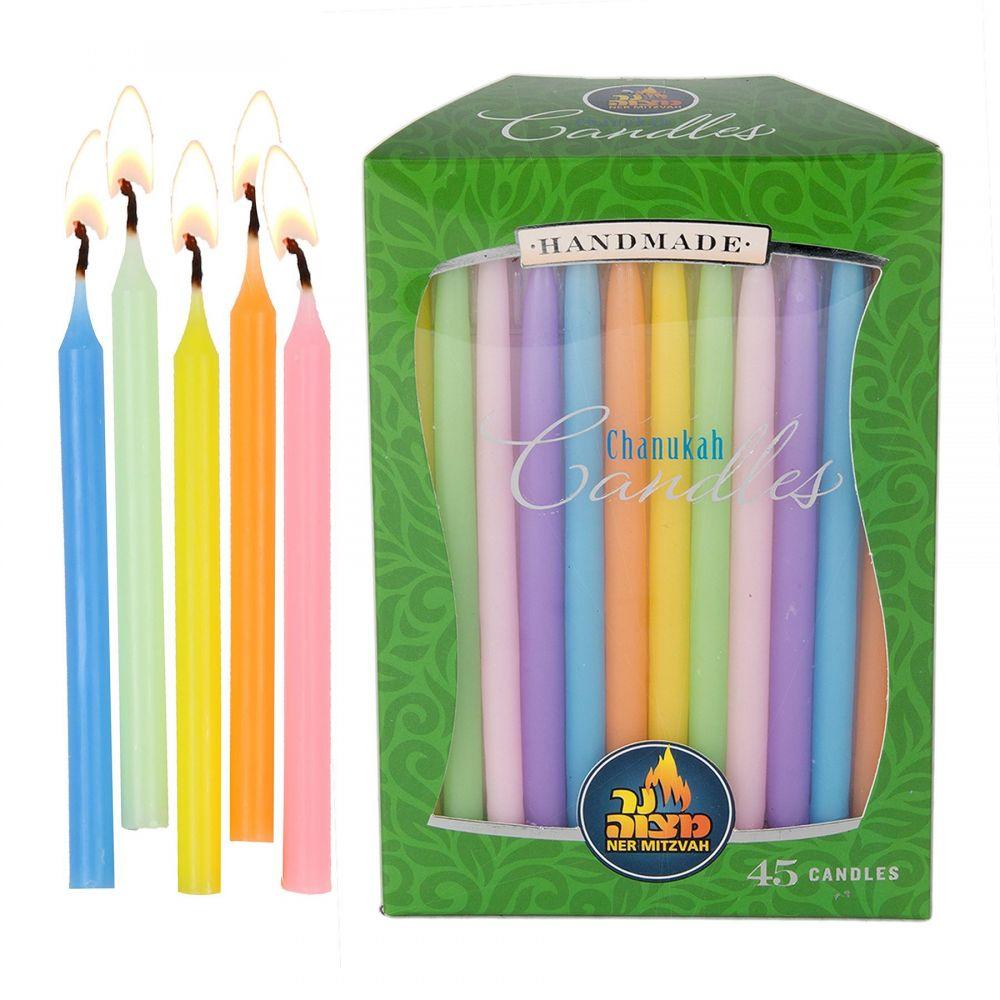 Ner Mitzvah - Handmade Pastel Chanukah Candles - ModernTribe