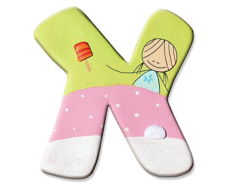 Sharon Goldstein Happy Judaica - Personalized Hebrew Letters Wall Art - ModernTribe