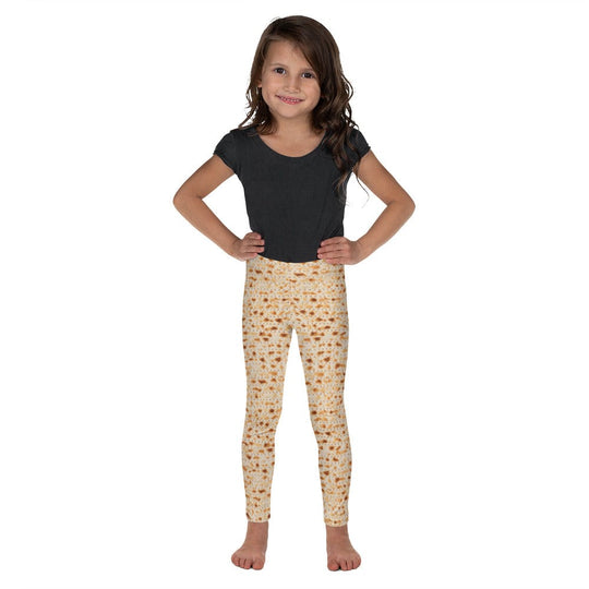 Matzah Print Kid's Leggings (Sizes 2T - 7)