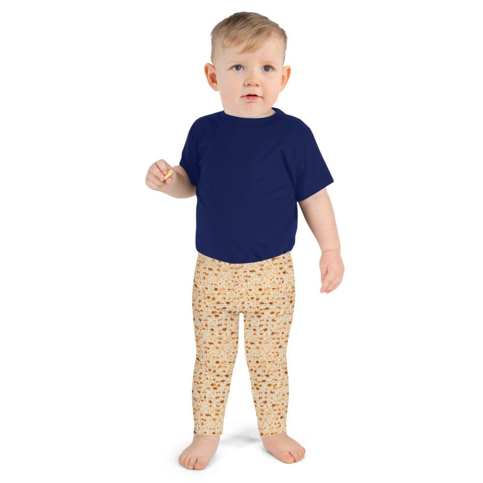 ModernTribe Apparel - Matzah Print Kid's Leggings - Size 3T - ModernTribe