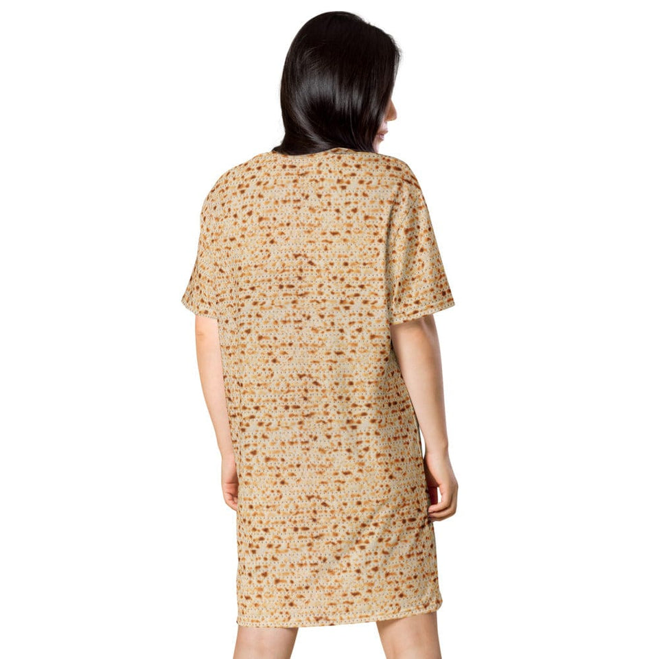 ModernTribe Apparel - Matzah T-Shirt Dress - (Sizes XXS - 6XL) - ModernTribe
