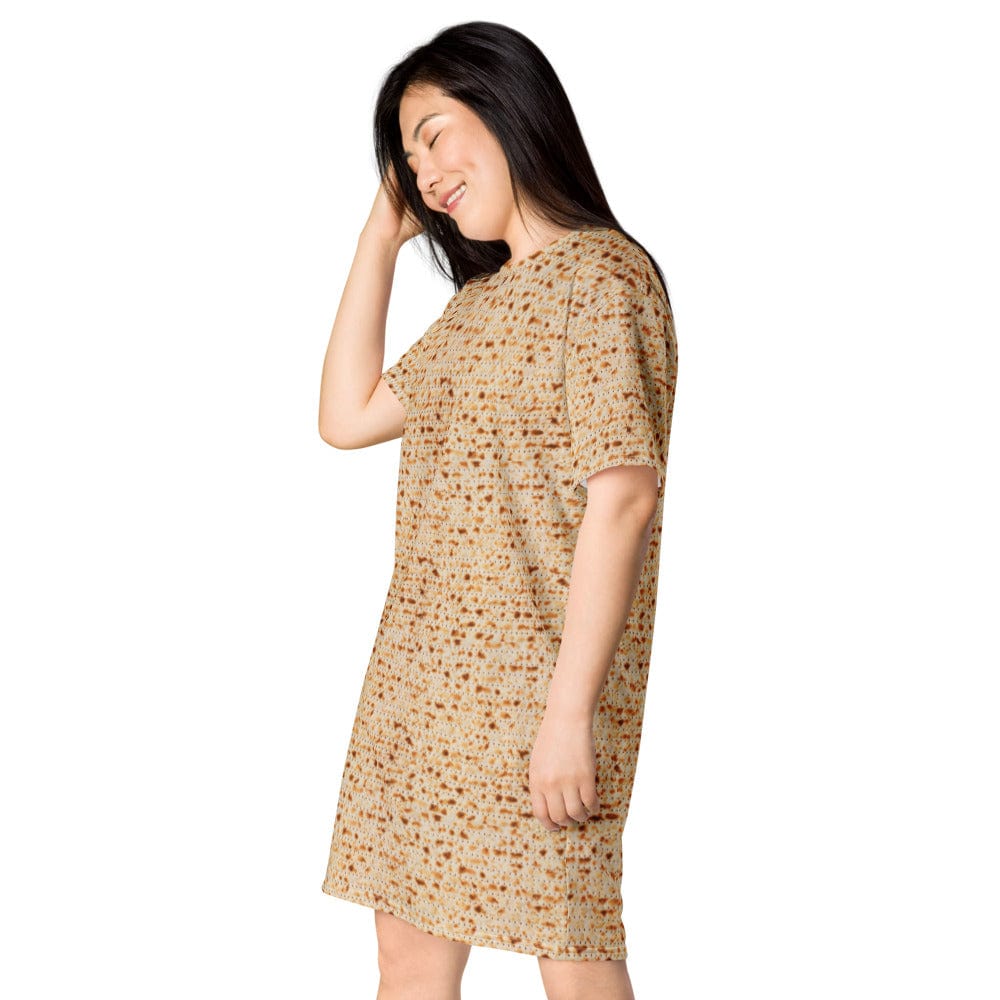 ModernTribe Dresses Matzah T-Shirt Dress - (Sizes XXS - 6XL)