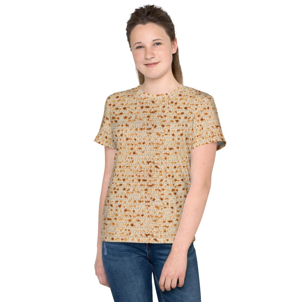 ModernTribe Apparel - Matzah Youth Crew Neck T-Shirt - (Size 8 - 20) - ModernTribe