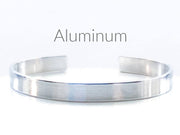 Everything Beautiful Bracelets Aluminum Bashert Hebrew Bracelet - Copper, Brass or Aluminum
