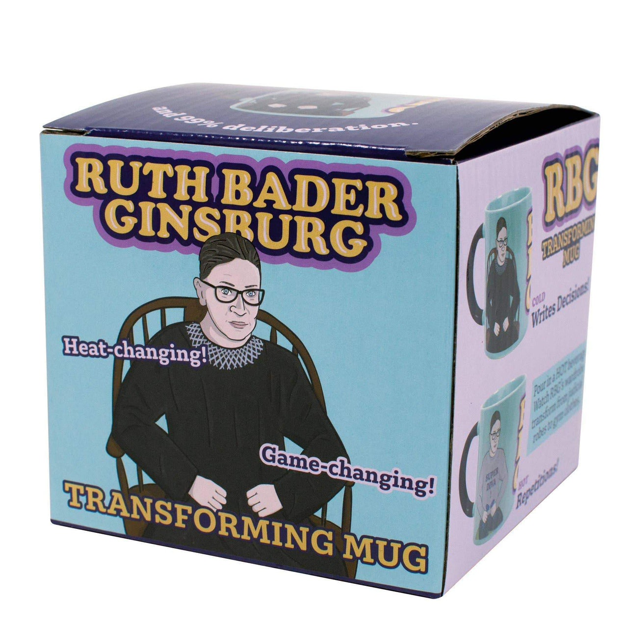 Unemployed Philosophers Guild - Ruth Bader Ginsburg Transforming Mug - ModernTribe