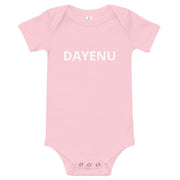 ModernTribe Pink / 3-6m Dayenu Baby Short Sleeve Onesie