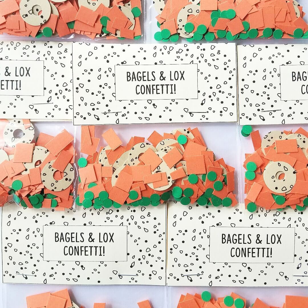 Tchotch Shop - Bagel and Lox Confetti - ModernTribe