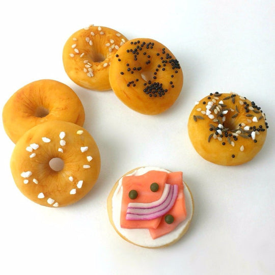 One Dozen Marzipan Bagels