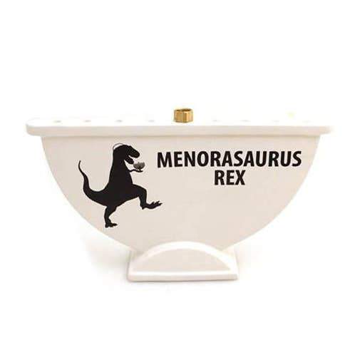 Lenny Mud - Menorasaurus Rex Menorah - ModernTribe