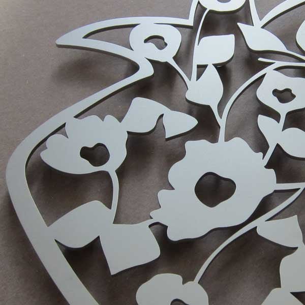 Melanie Dankowicz - Blooming Pomegranate Trivet by Melanie Dankowicz - ModernTribe