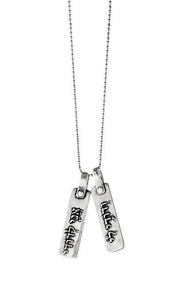 Marla Studio Necklaces I Am My Beloved Necklace For Two By Marla Studio - Silver or Bronze