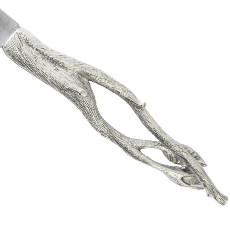 Quest Challah Accessory Silver Silver Branch Challah Knife
