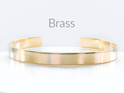 Everything Beautiful Bracelets Brass Bashert Hebrew Bracelet - Copper, Brass or Aluminum