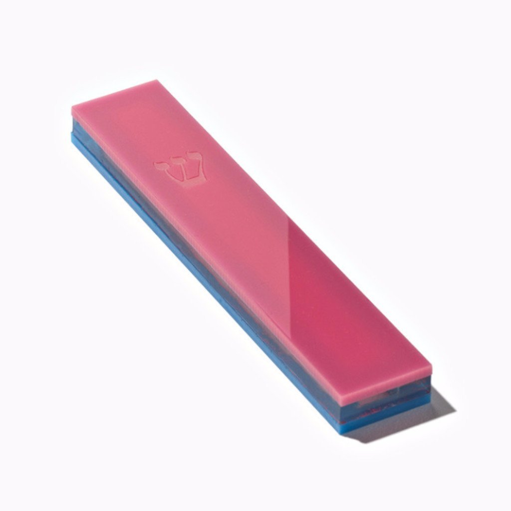 Impression Judaica - Design A Acrylic Glitter Mezuzah - (Choice of Colors) - ModernTribe