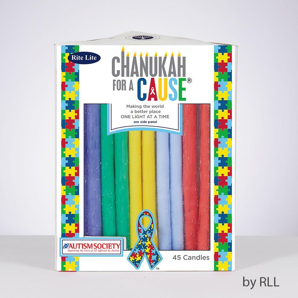 Rite Lite Candles Default Hanukkah Candles For a Cause - Candles For Autism
