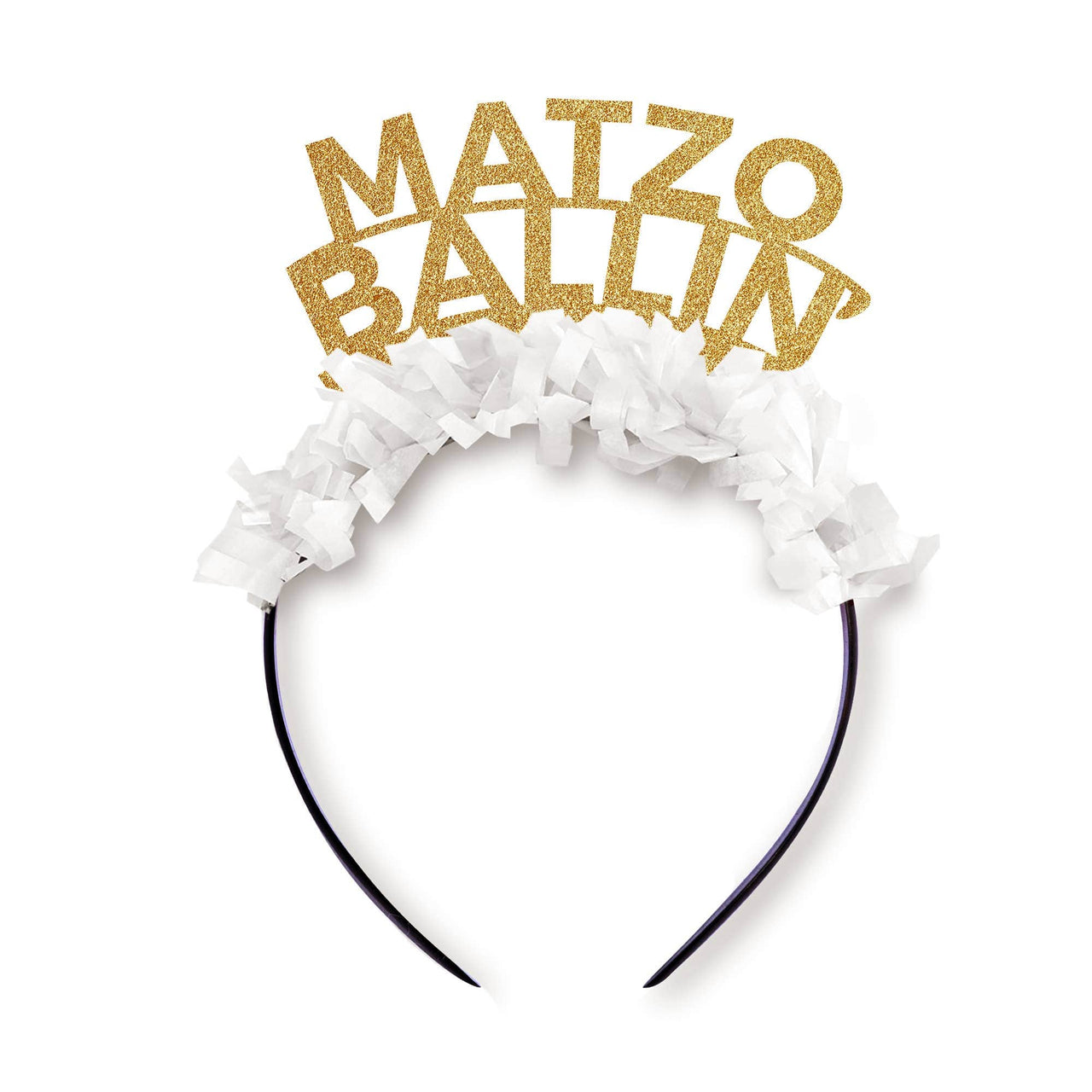 Festive Gal Headbands Matzo Ballin' Headband