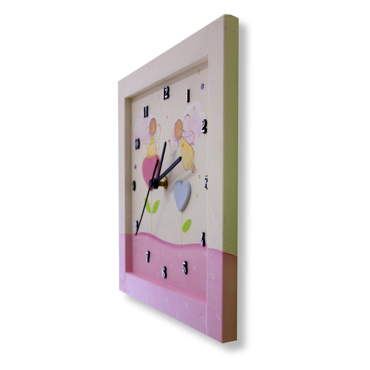 Sharon Goldstein Happy Judaica - Personalized Children's Wall Clocks in Hebrew or English - ModernTribe