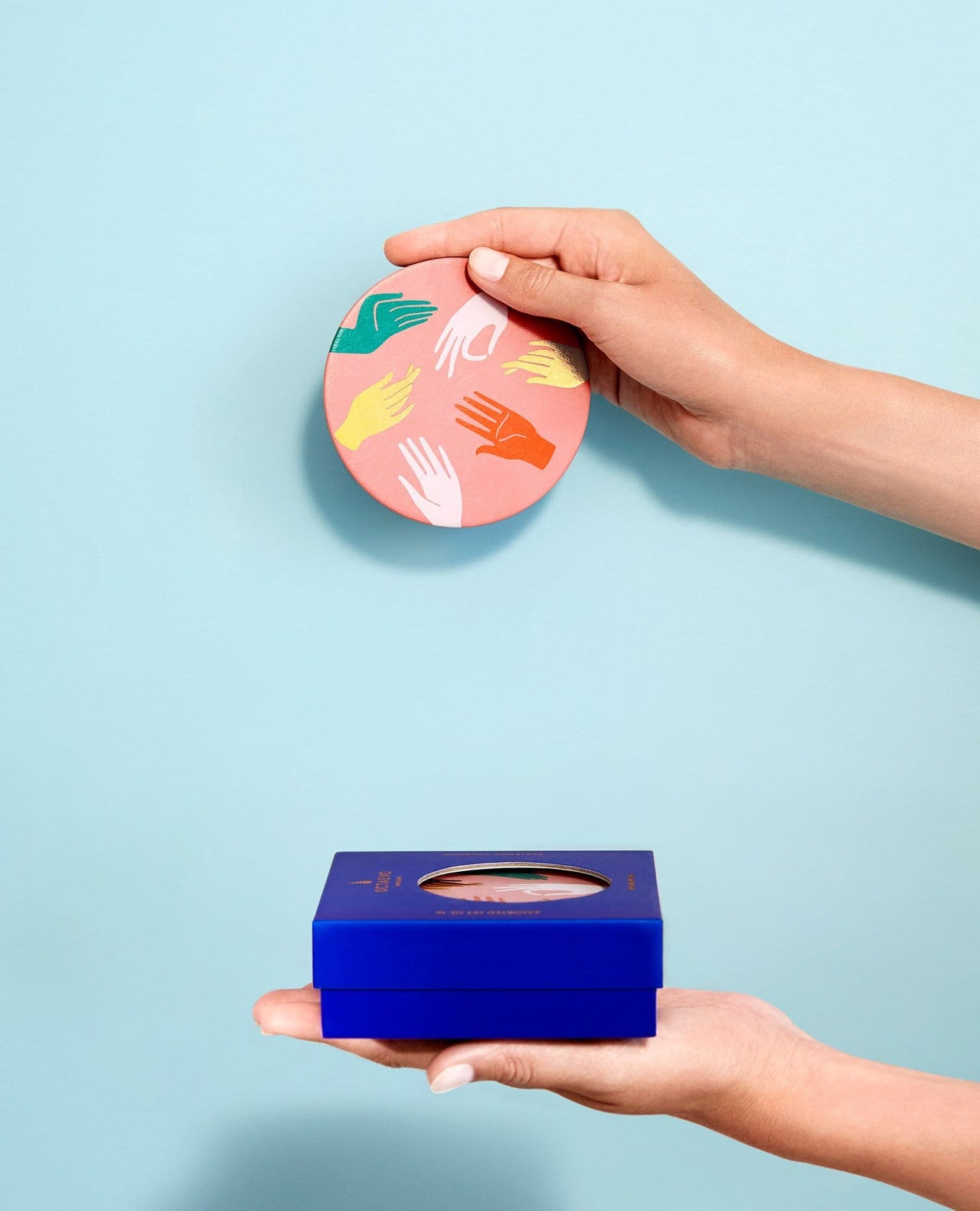 Octaevo - Hamsa Paper Cocktail Coasters by Octaevo - ModernTribe